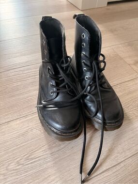 Dr. Martens Black Lace-Up Boot
